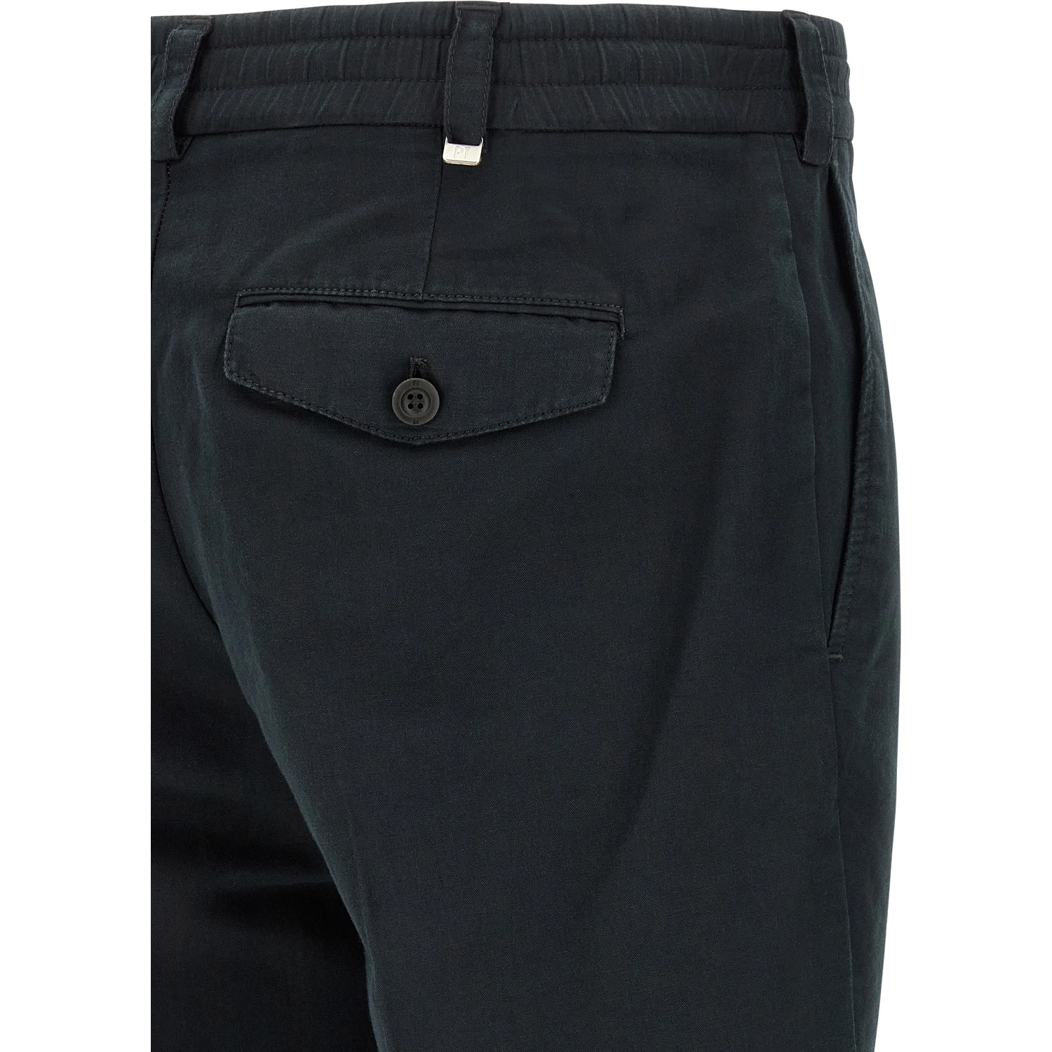 Black Linen Casual Pants