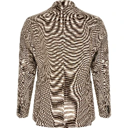 Brown Cotton Blazer
