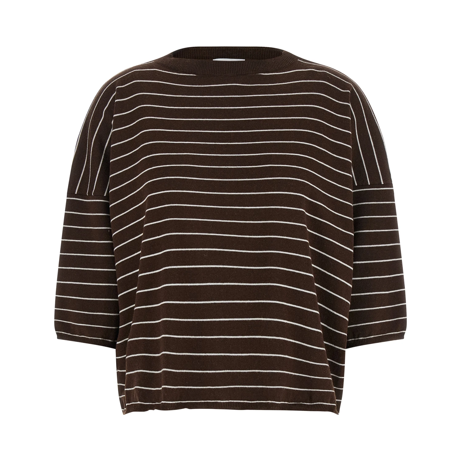 Brown Cotton Cardigan