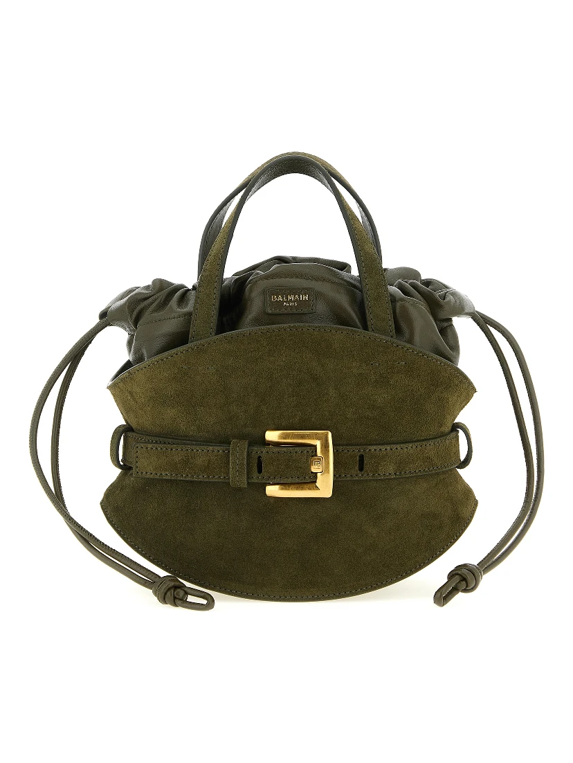 Bicolor Calfskin Handbag
