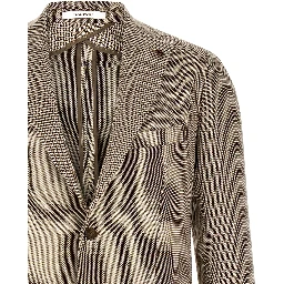 Brown Cotton Blazer