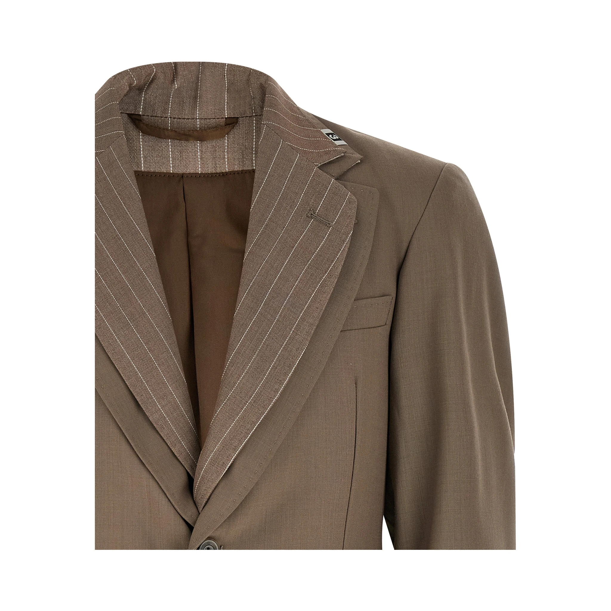 Beige Wool Blazer