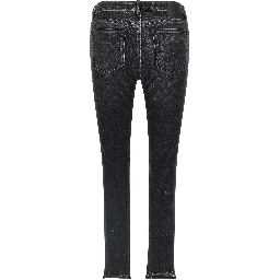 Black Cotton Jeans Denim
