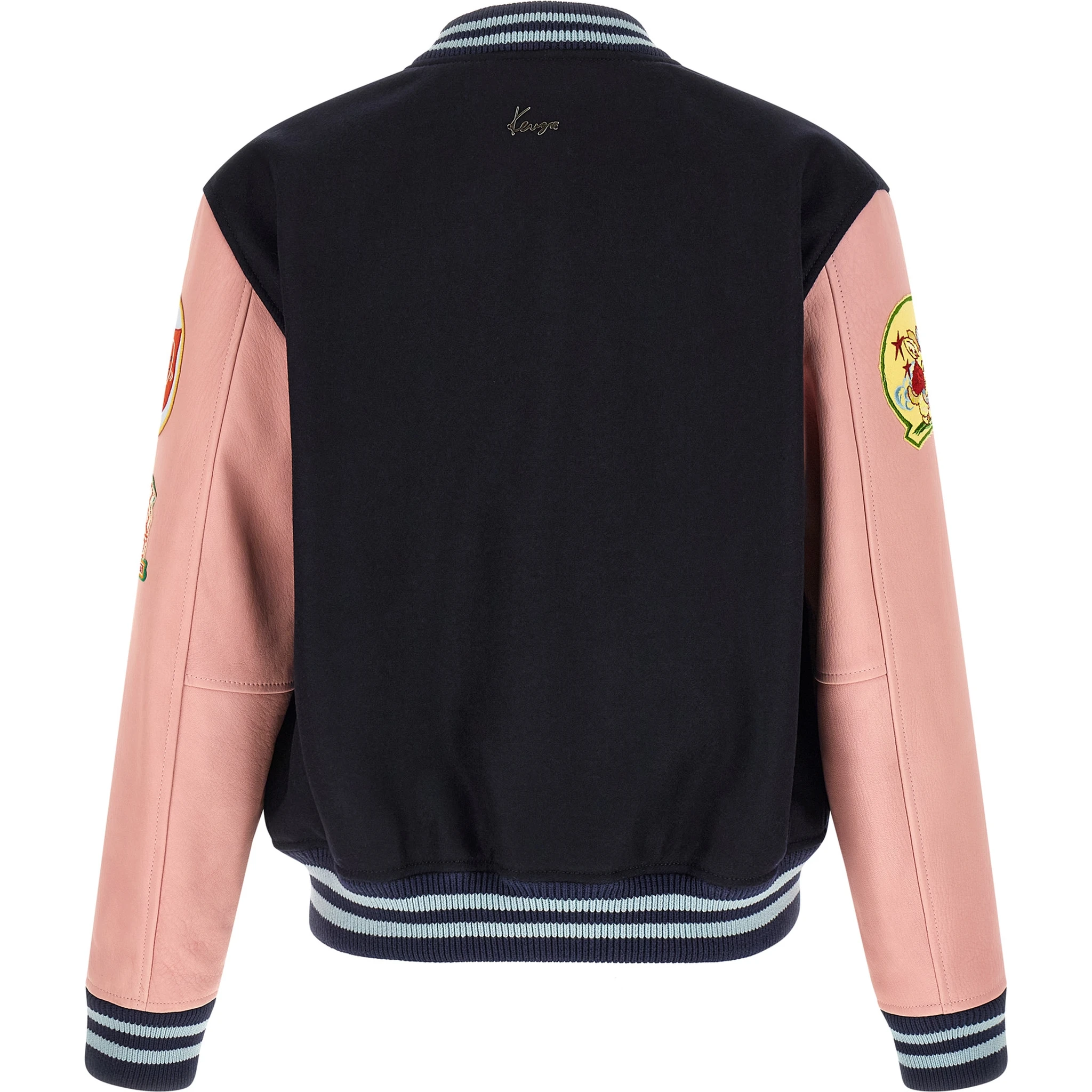 Multicolor Wool Bomber