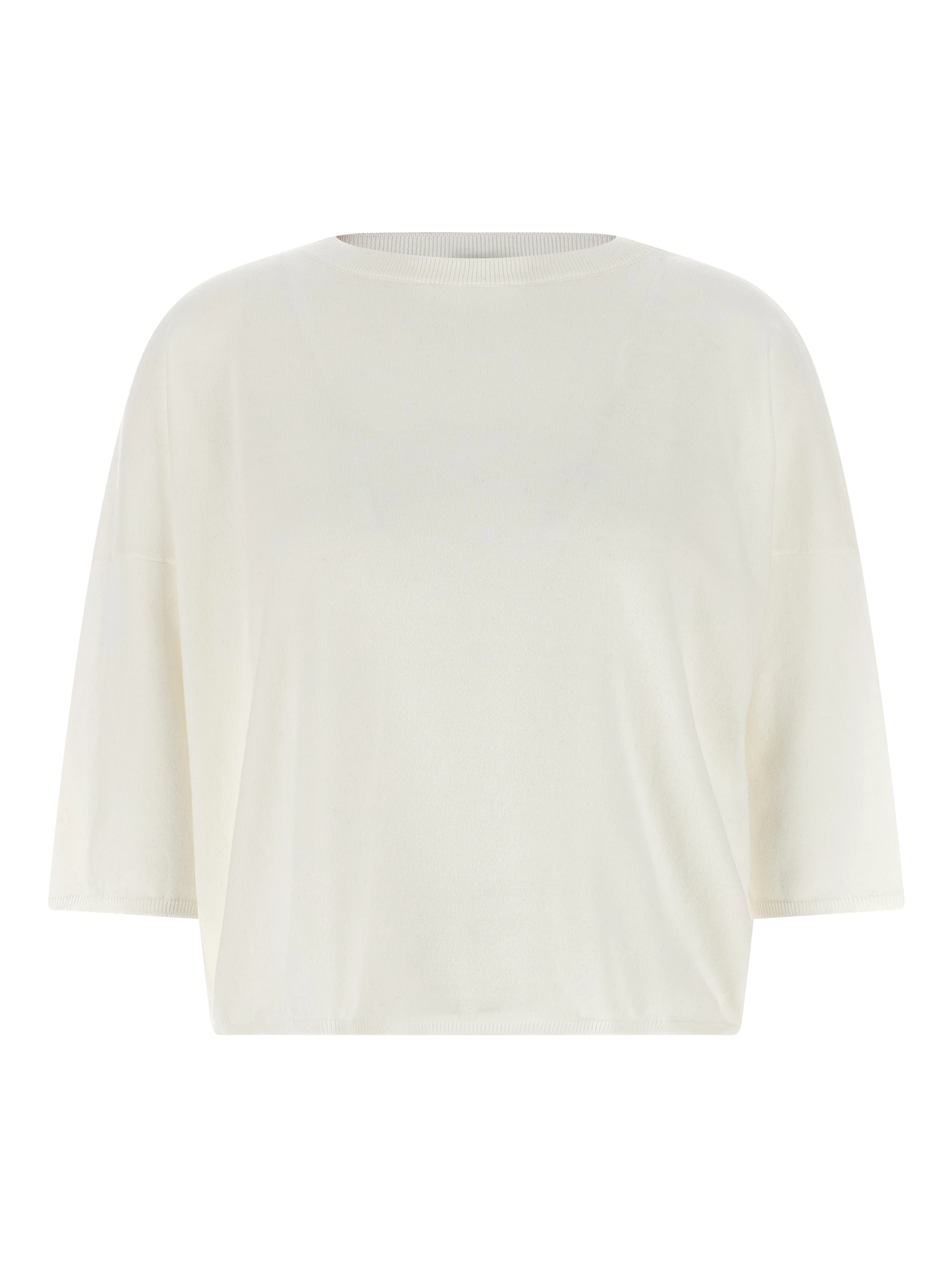 White Cotton Cardigan