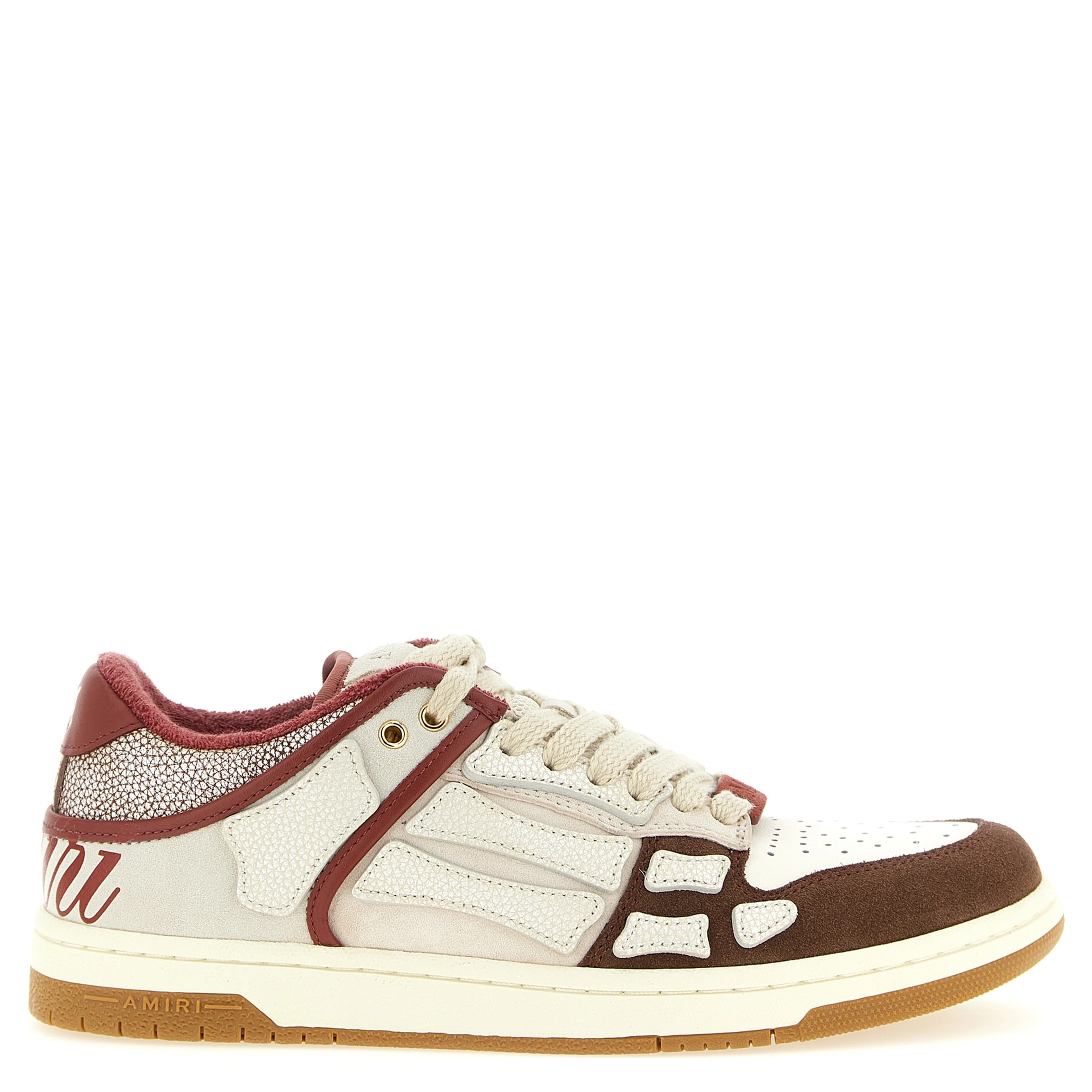 Multicolor Bovine Leather Low Top Sneakers