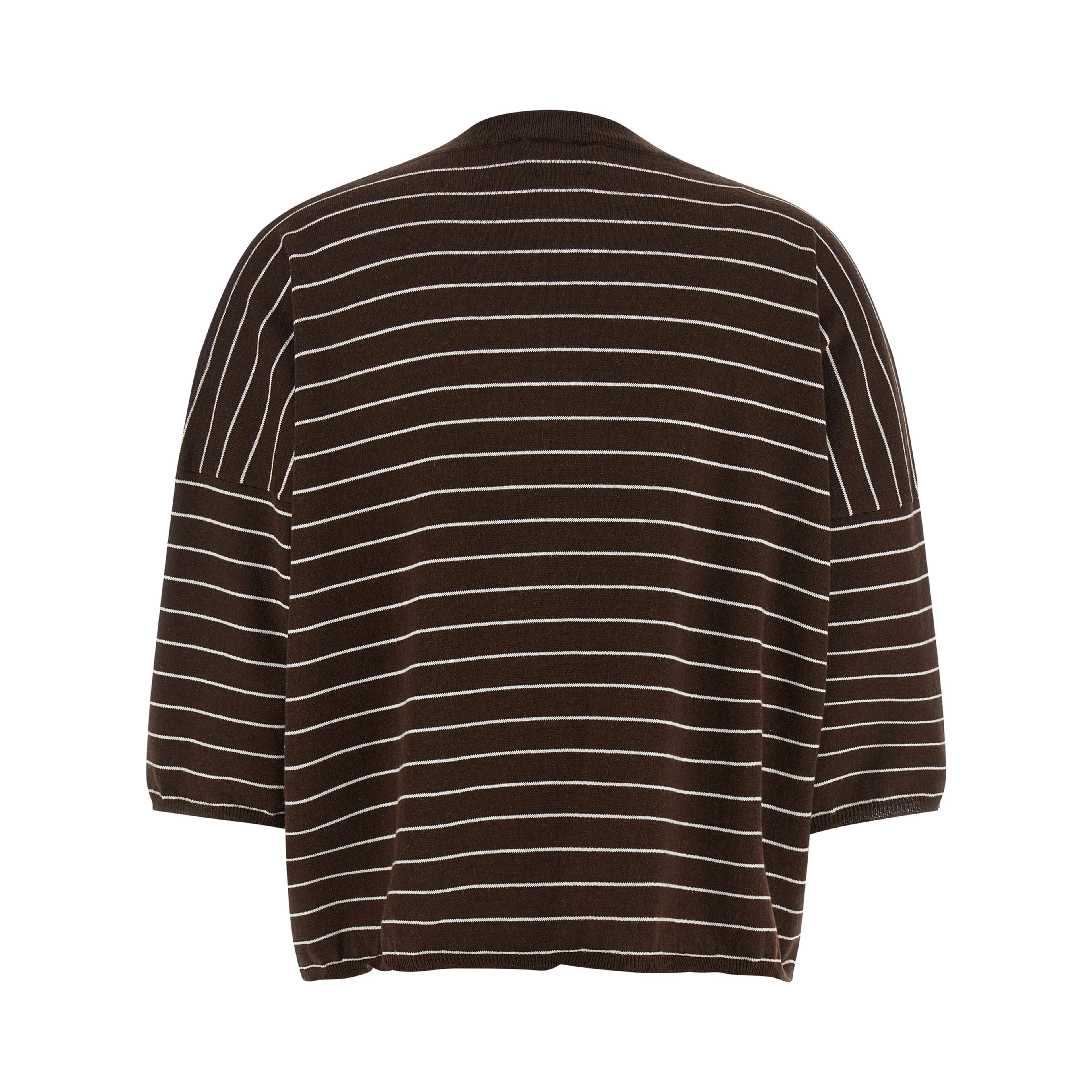 Brown Cotton Cardigan