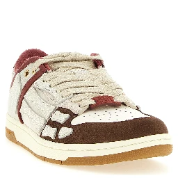 Multicolor Bovine Leather Low Top Sneakers