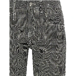 Bicolor Cotton Casual Pants