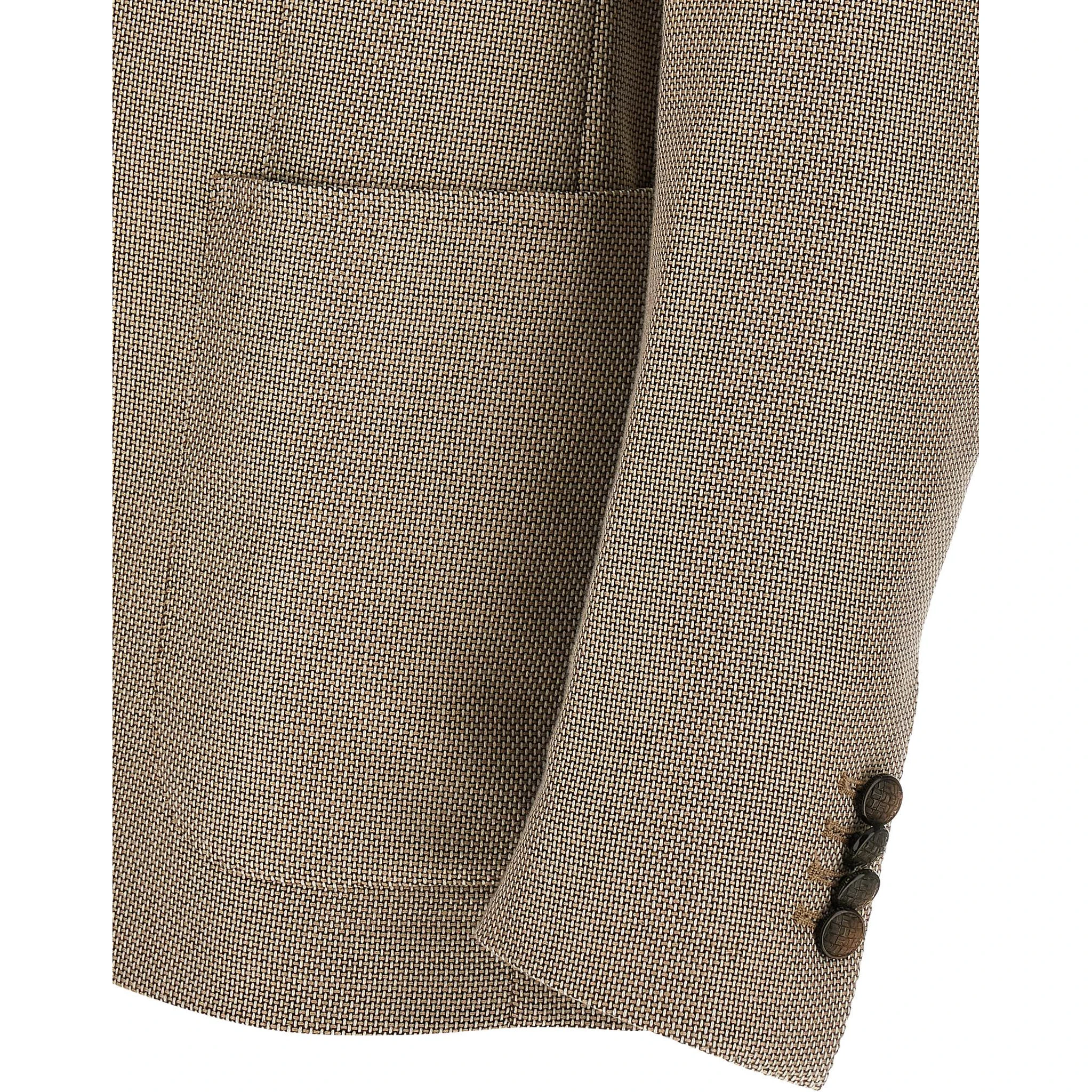 Brown Cotton Blazer