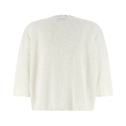 White Cotton Cardigan