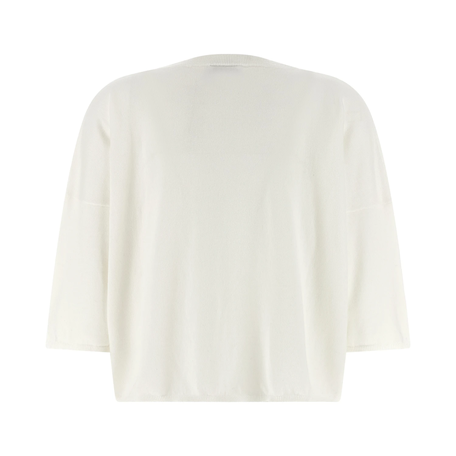 White Cotton Cardigan