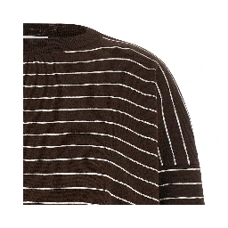 Brown Cotton Cardigan