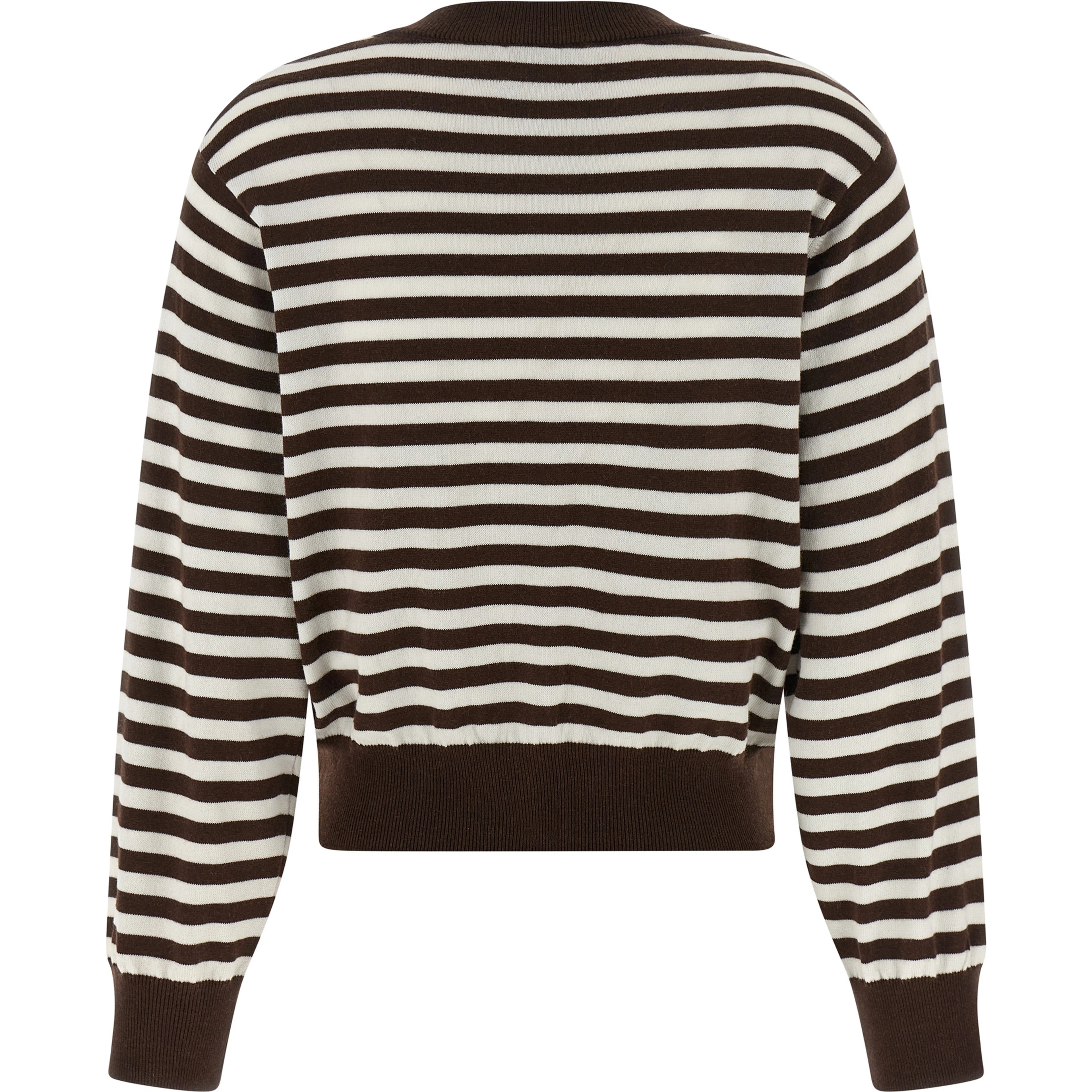 Brown Cotton Cardigan