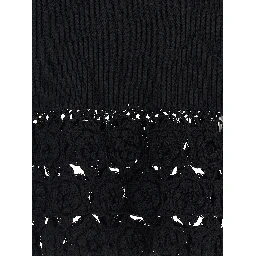 Black Organic Cotton Sleeveless Jacket