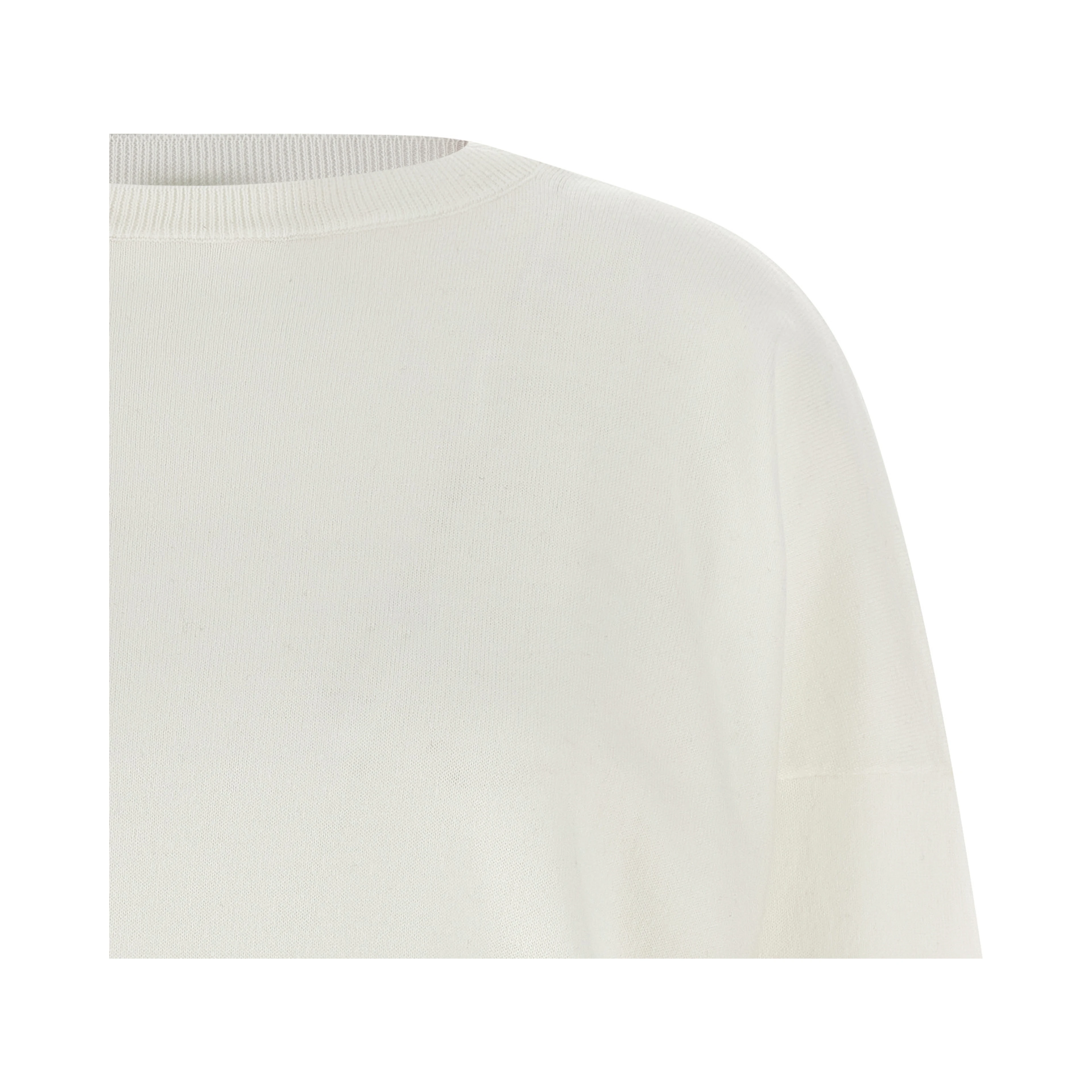 White Cotton Cardigan
