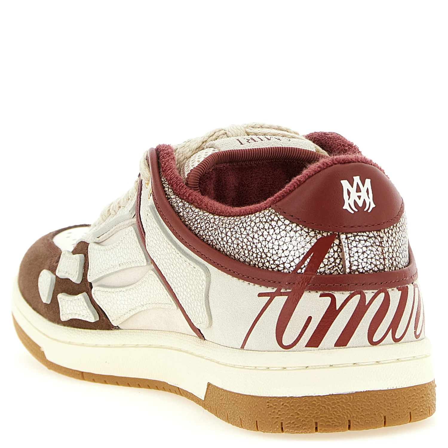 Multicolor Bovine Leather Low Top Sneakers