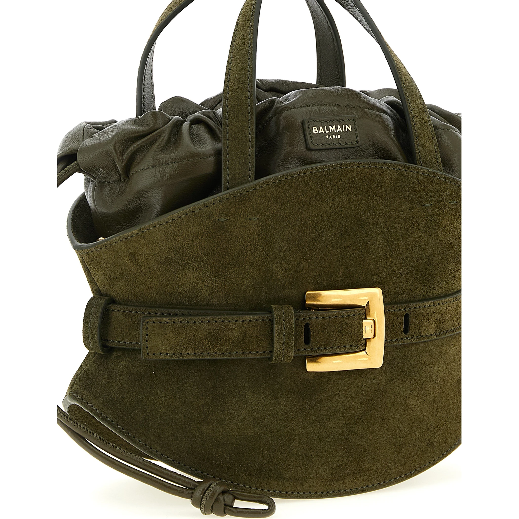 Bicolor Calfskin Handbag