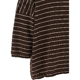 Brown Cotton Cardigan