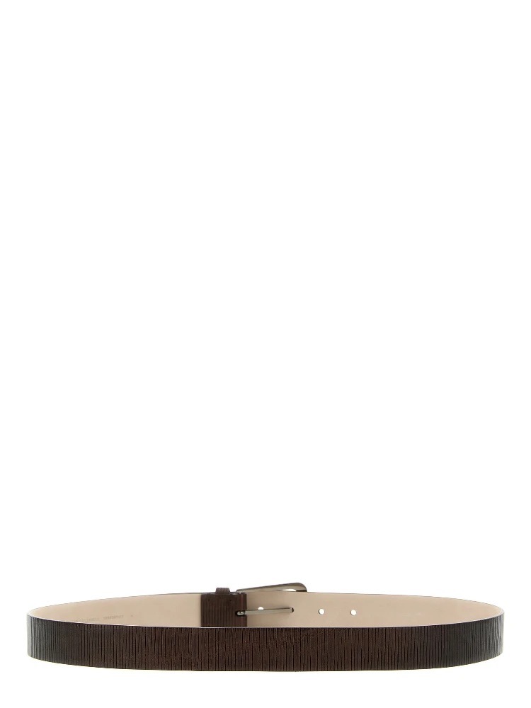 Brown Leather Regular Belt alternative