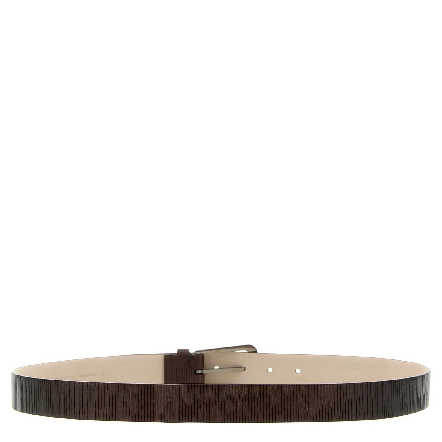 Brown Leather Regular Belt