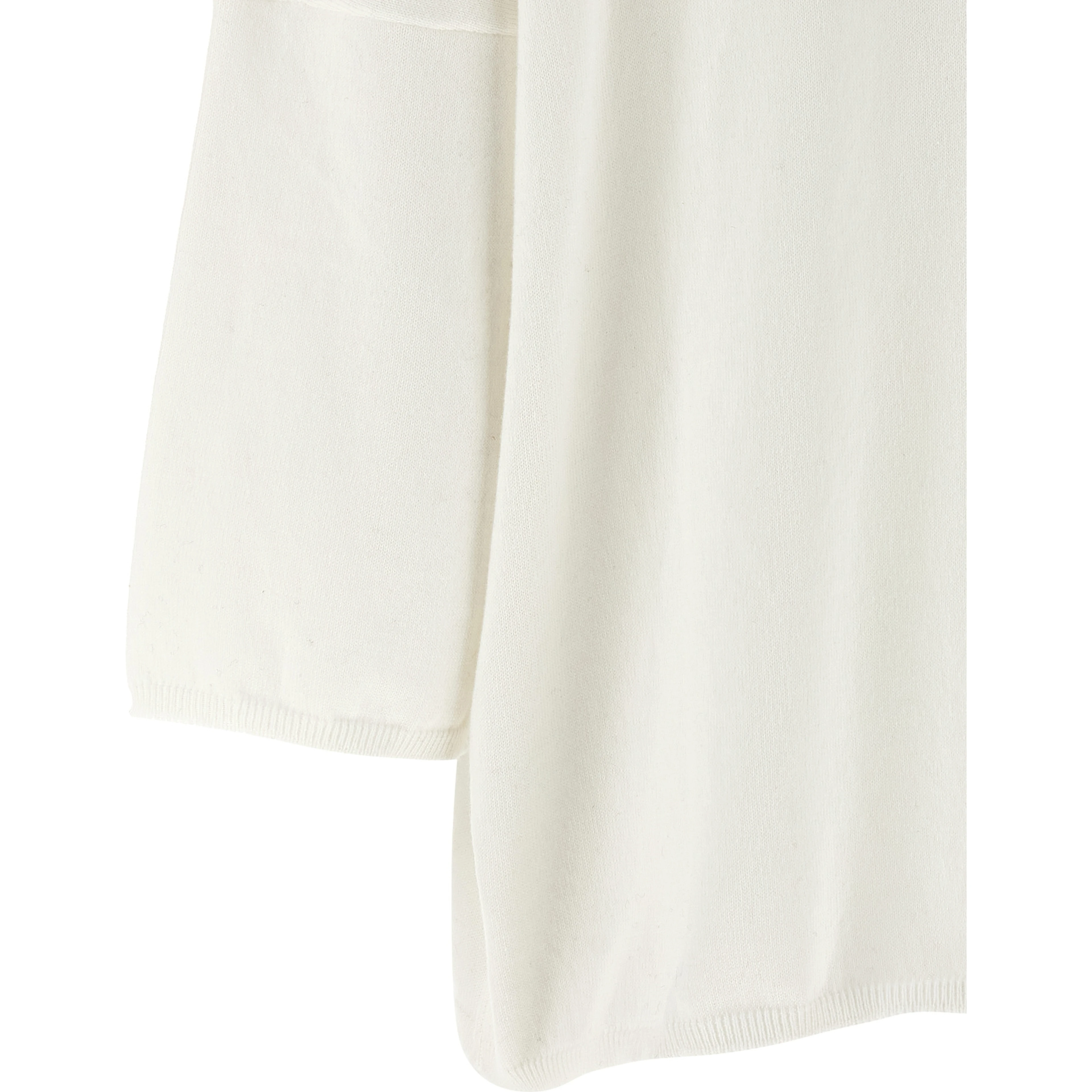 White Cotton Cardigan