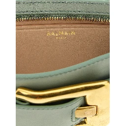 Bicolor Calfskin Clutch Bag