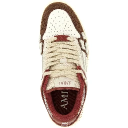 Multicolor Bovine Leather Low Top Sneakers