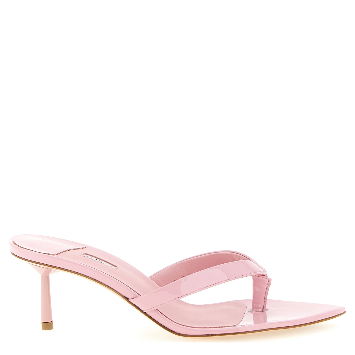 Multicolor Polyethylene Stiletto Heel Sandals