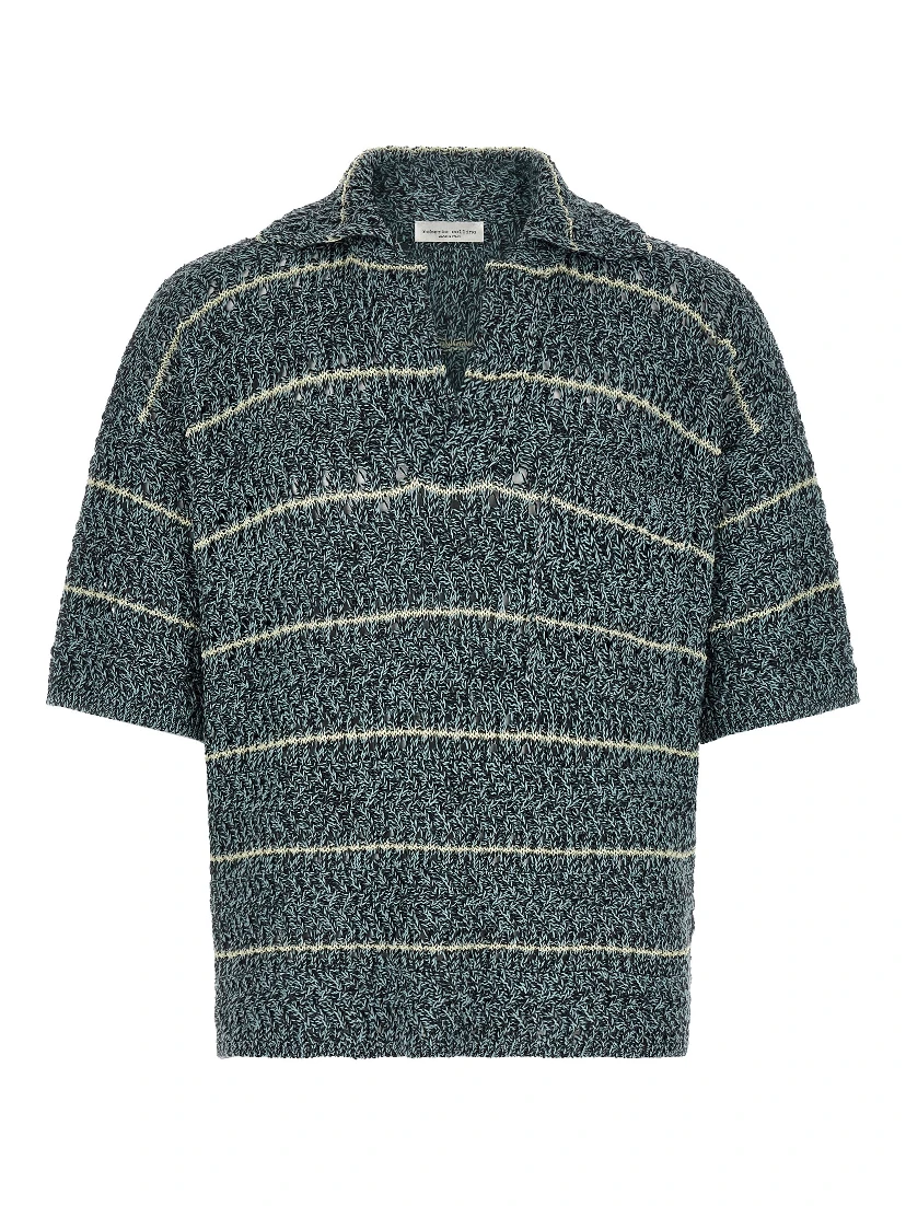 Multicolor Cotton Polo Shirt