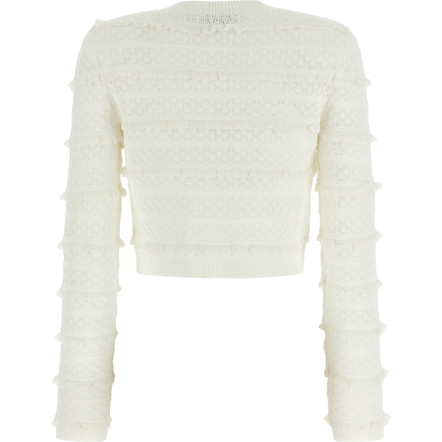 White Viscose Cardigan