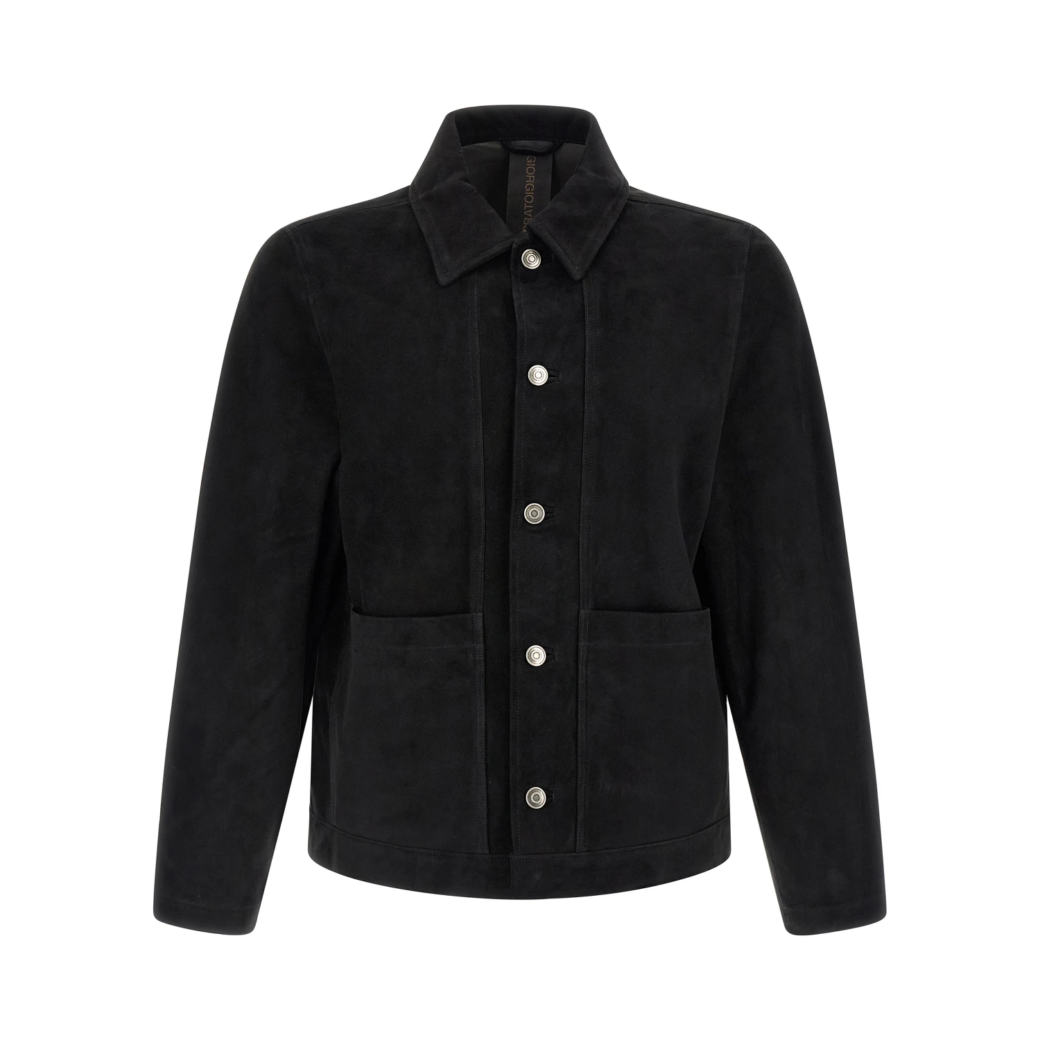 Black Suede Leather Leather Jacket