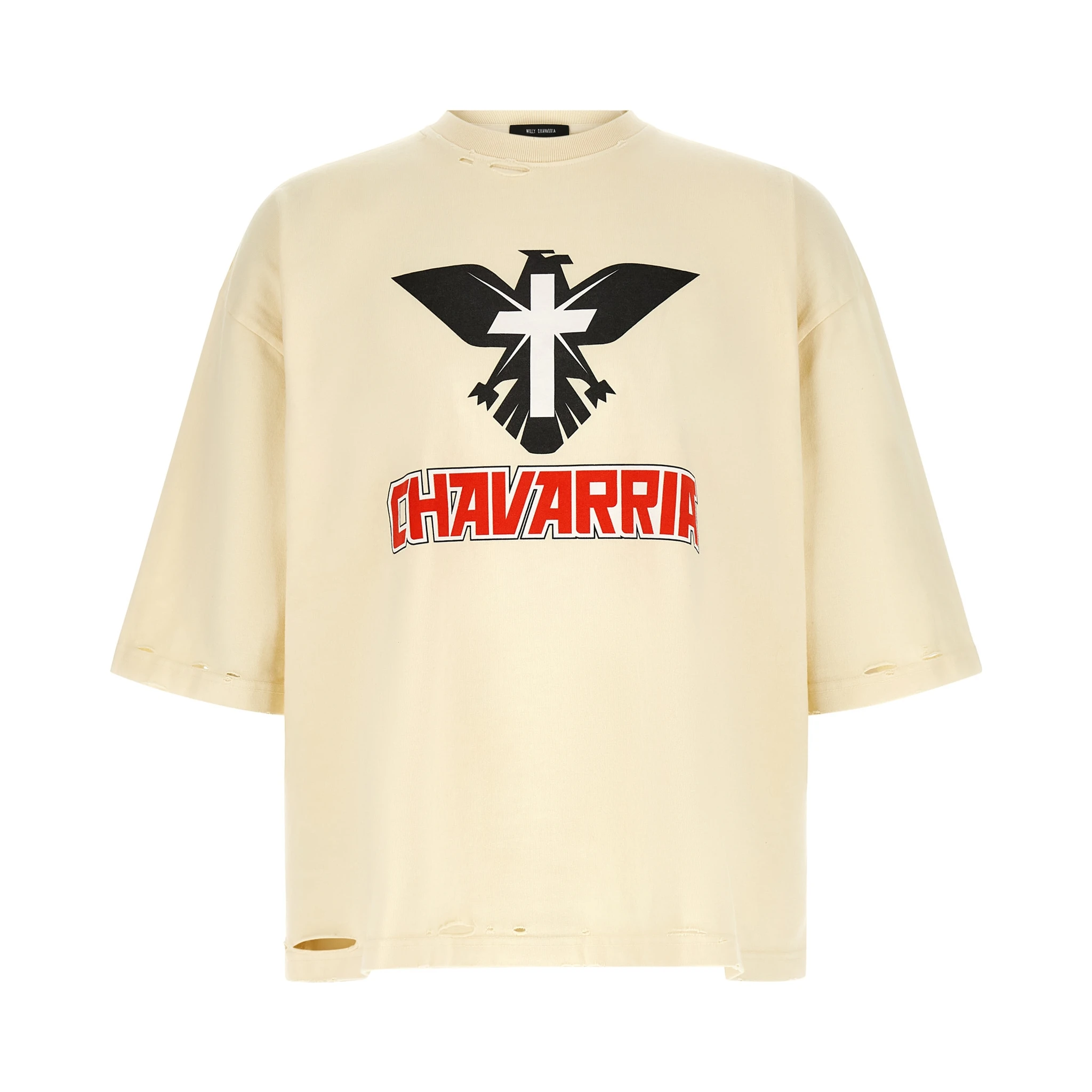 Beige Cotton T-Shirt