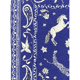 Blue Silk Foulard