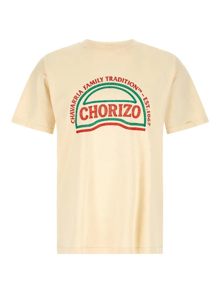 Beige Cotton T-Shirt