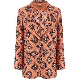 Multicolor Silk Blazer