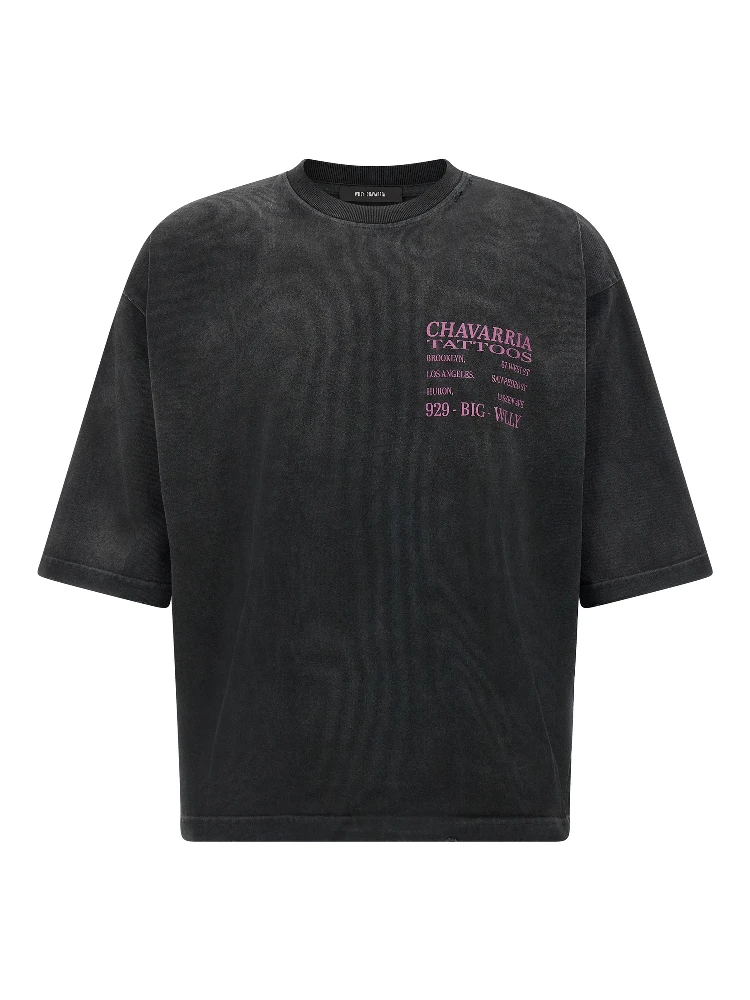 Black Cotton T-Shirt