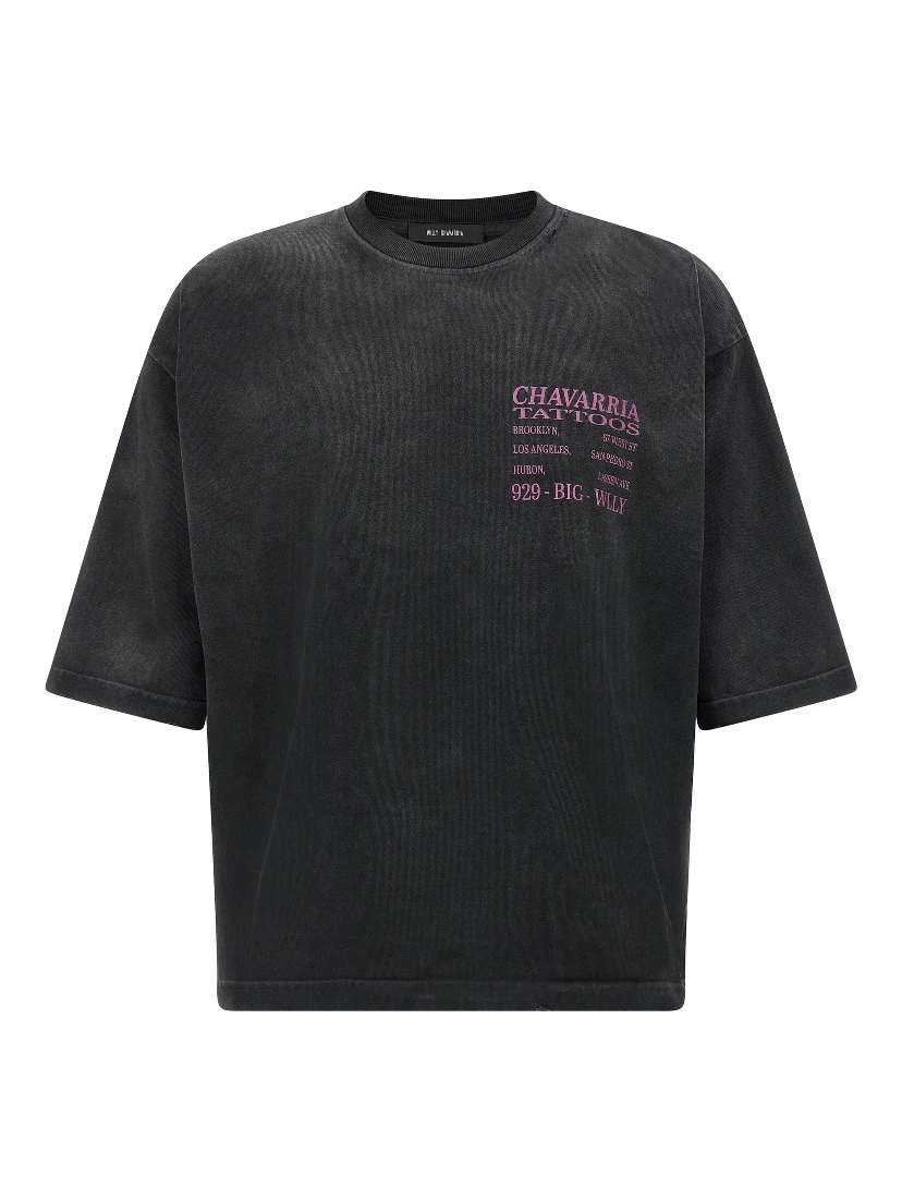 Black Cotton T-Shirt