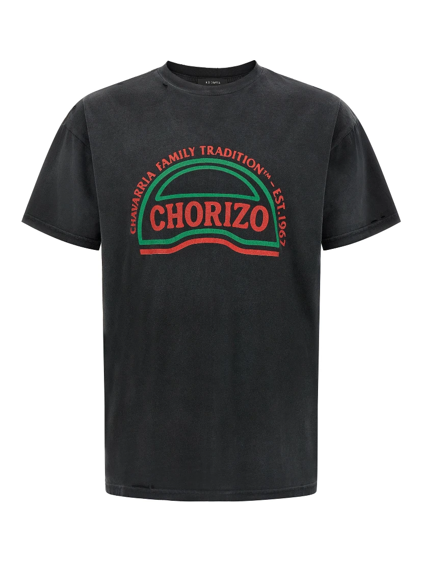 Black Cotton T-Shirt
