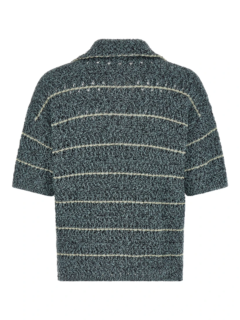 Multicolor Cotton Polo Shirt