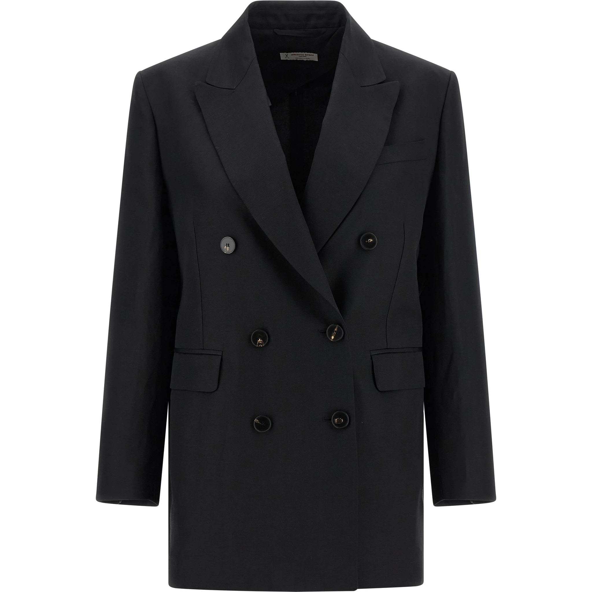 Black Viscose Blazer