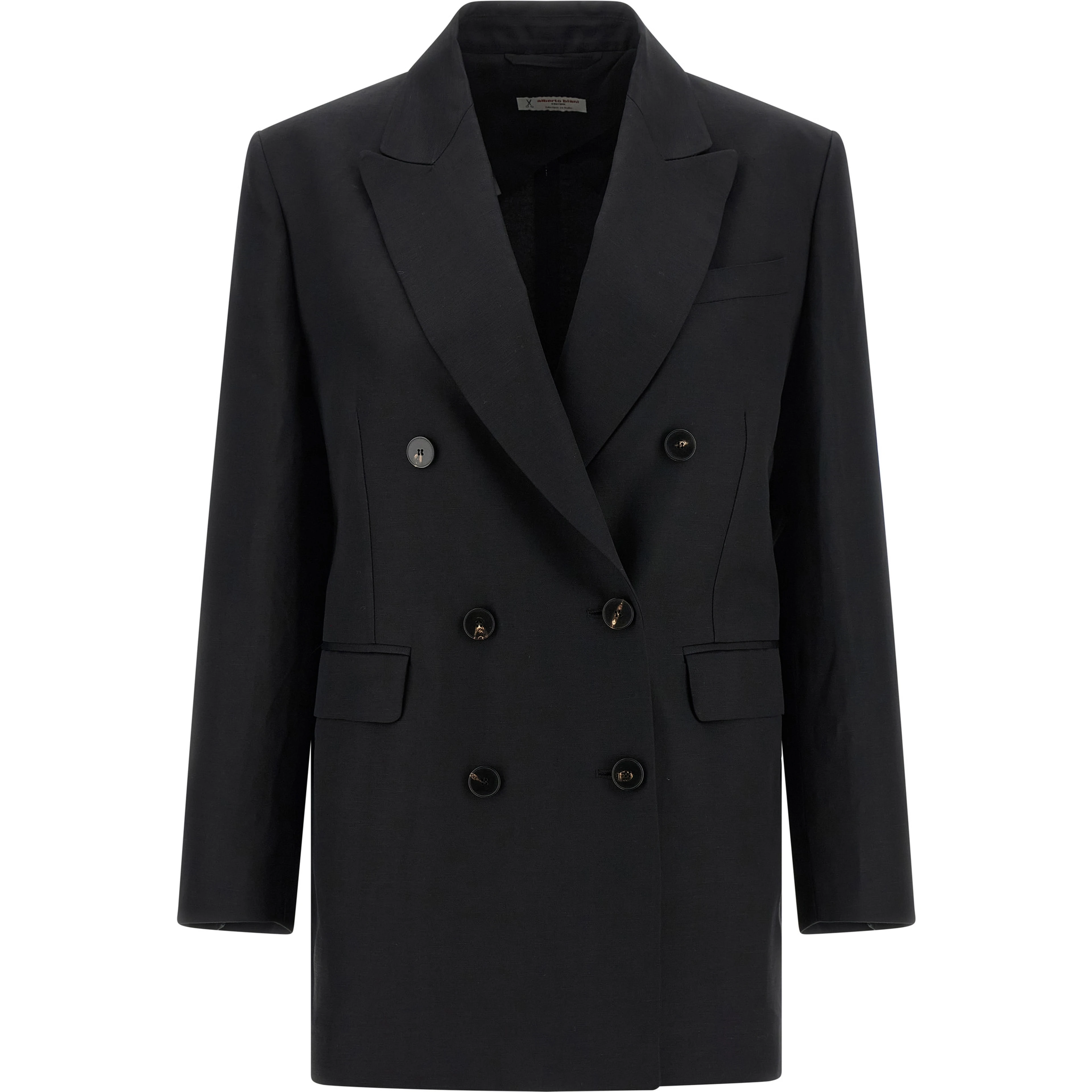 Black Viscose Blazer