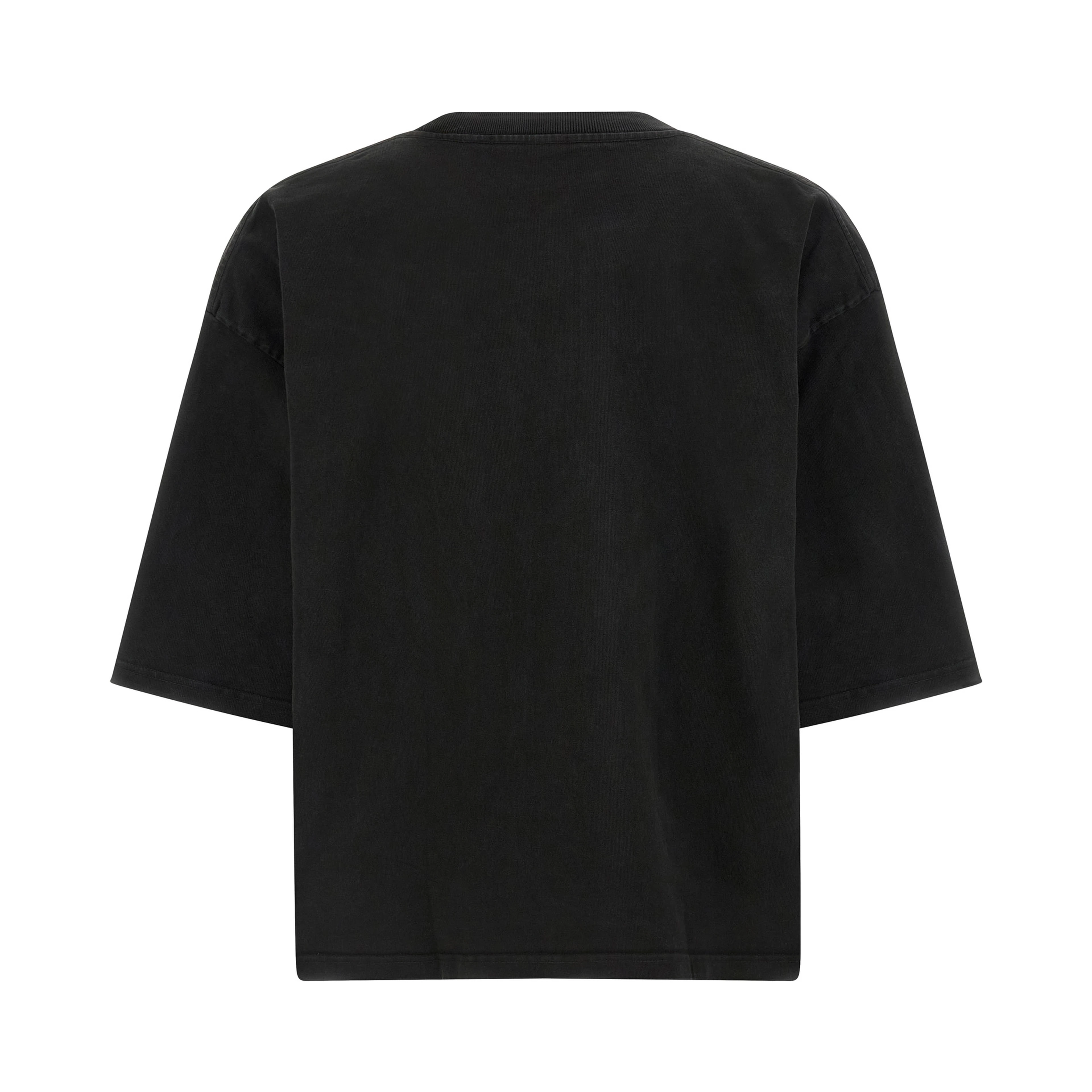 Black Cotton T-Shirt