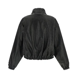 Black Lamb Leather Leather Jacket