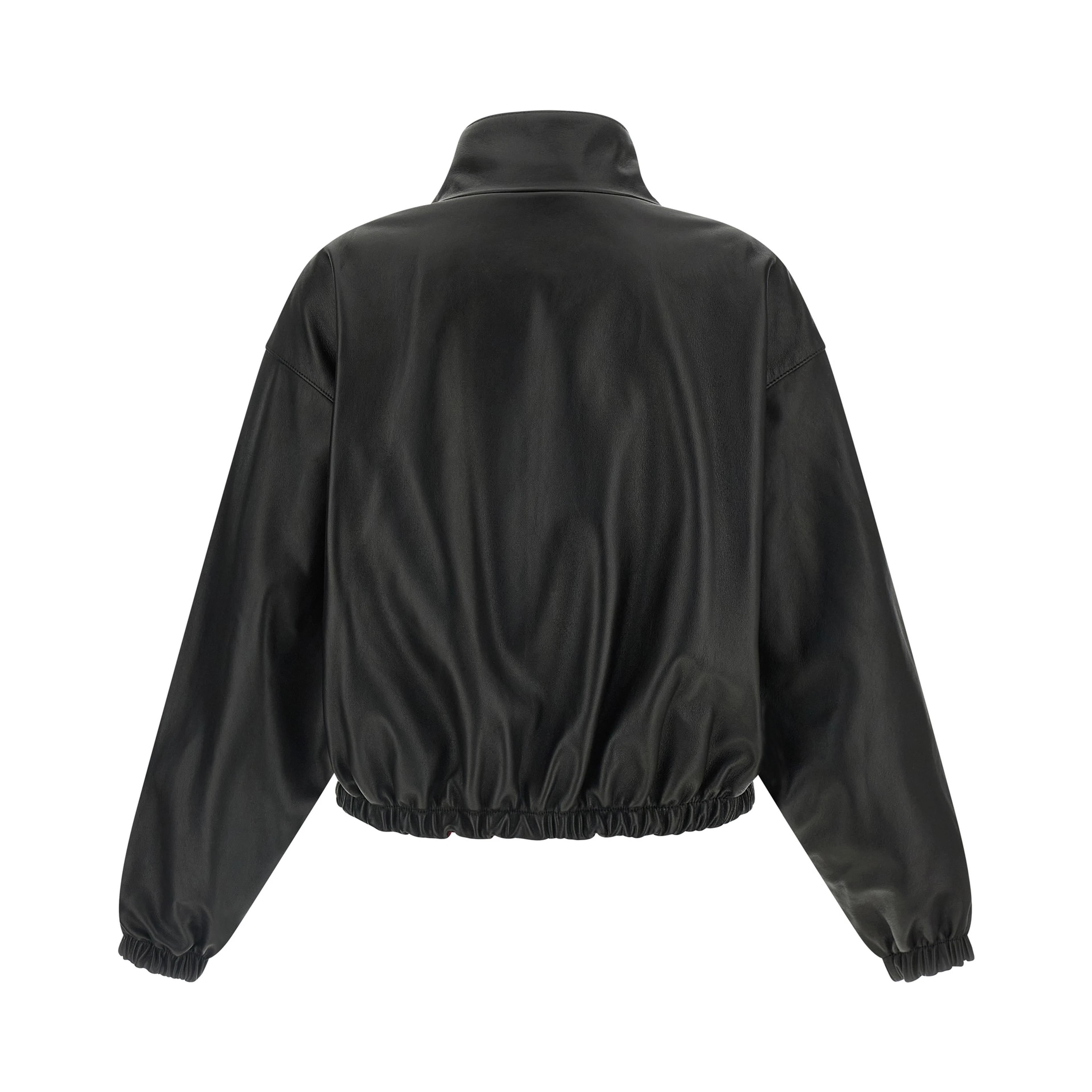 Black Lamb Leather Leather Jacket