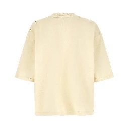 Beige Cotton T-Shirt