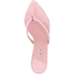 Multicolor Polyethylene Stiletto Heel Sandals