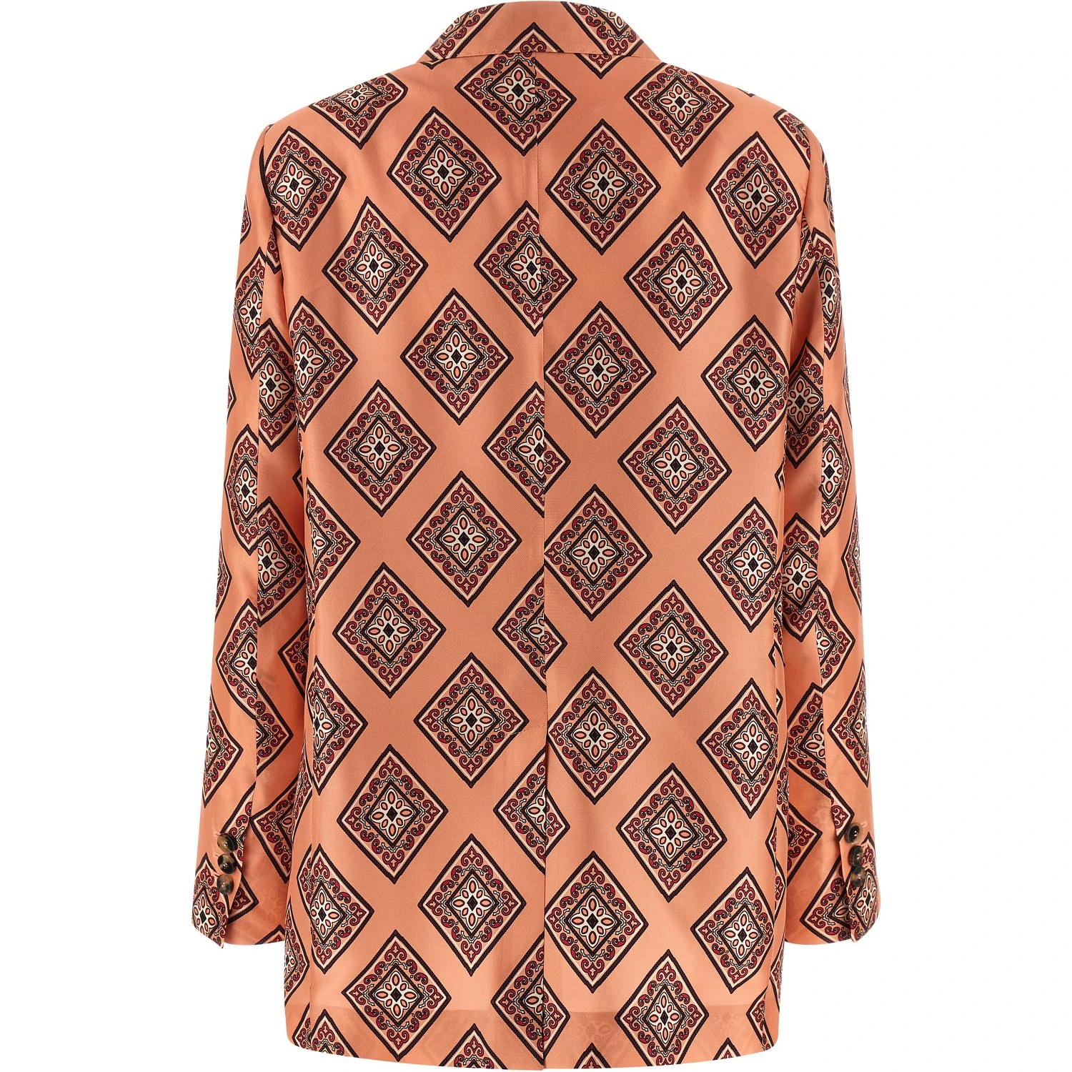 Multicolor Silk Blazer