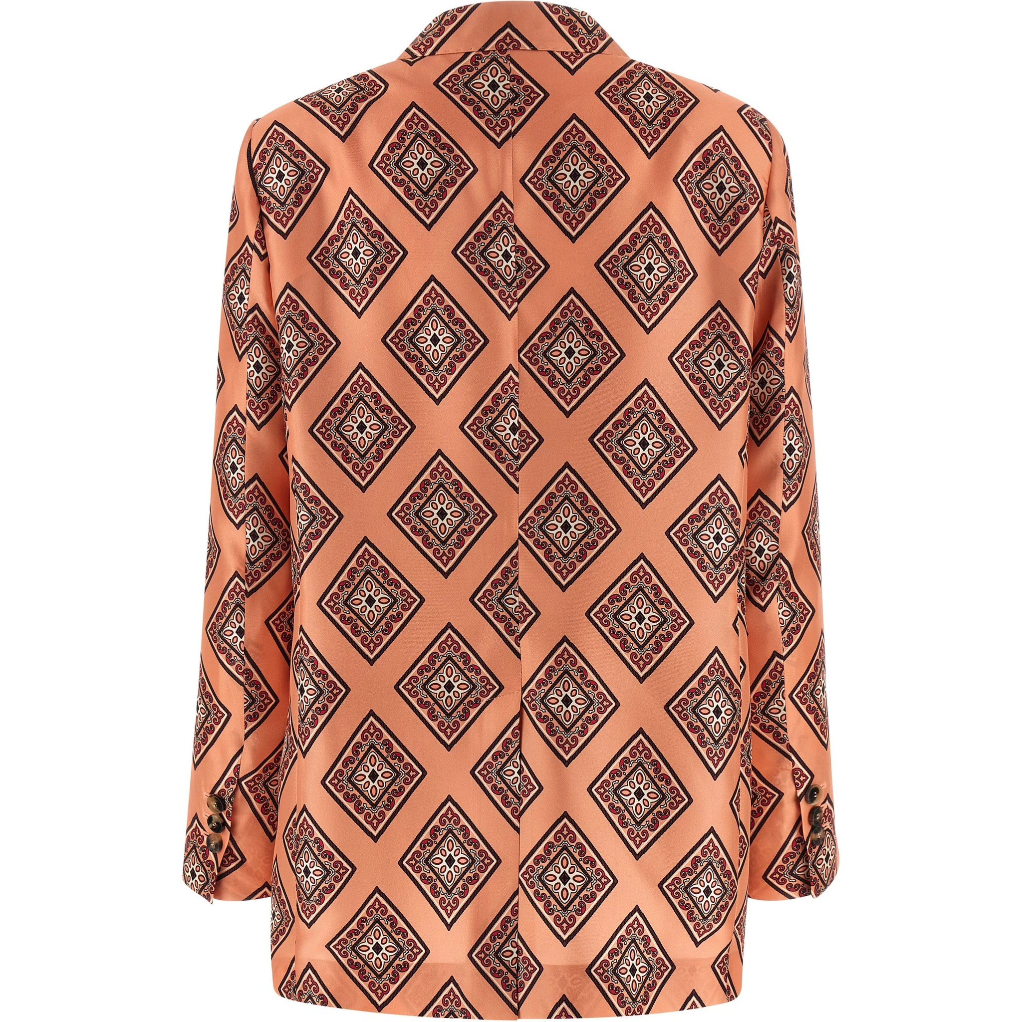 Multicolor Silk Blazer