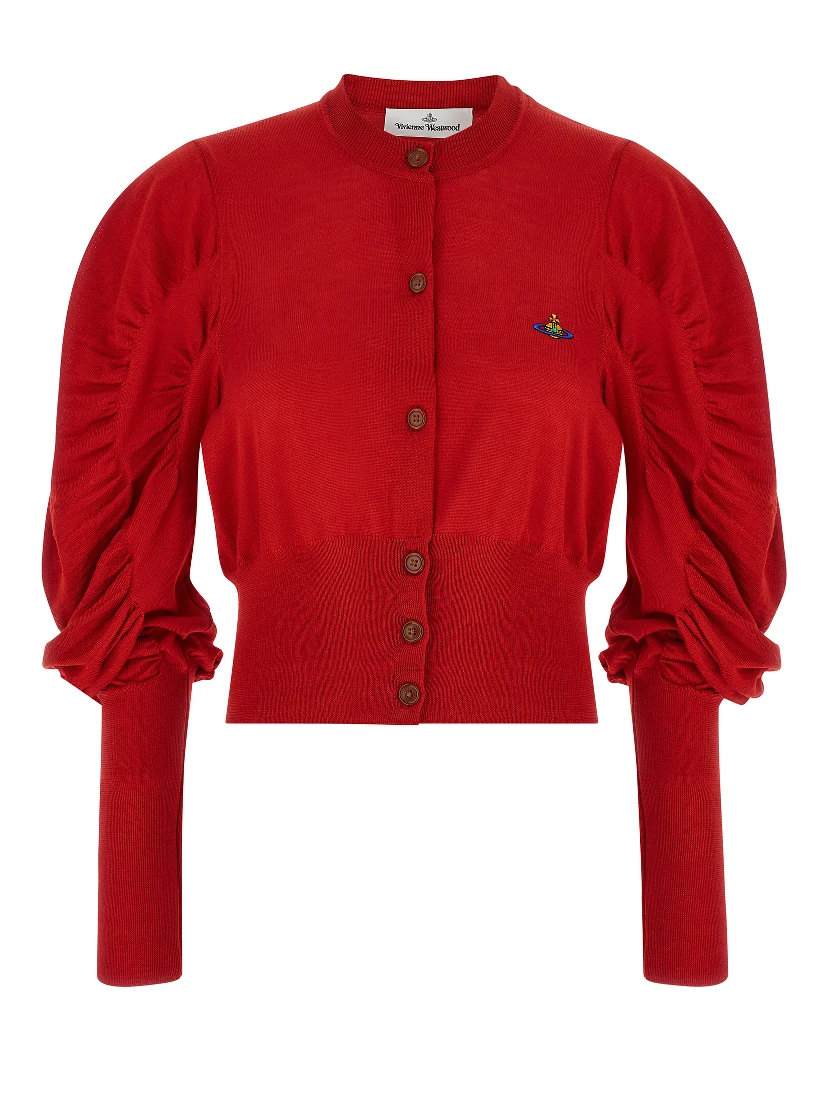 Multicolor Wool Cardigan